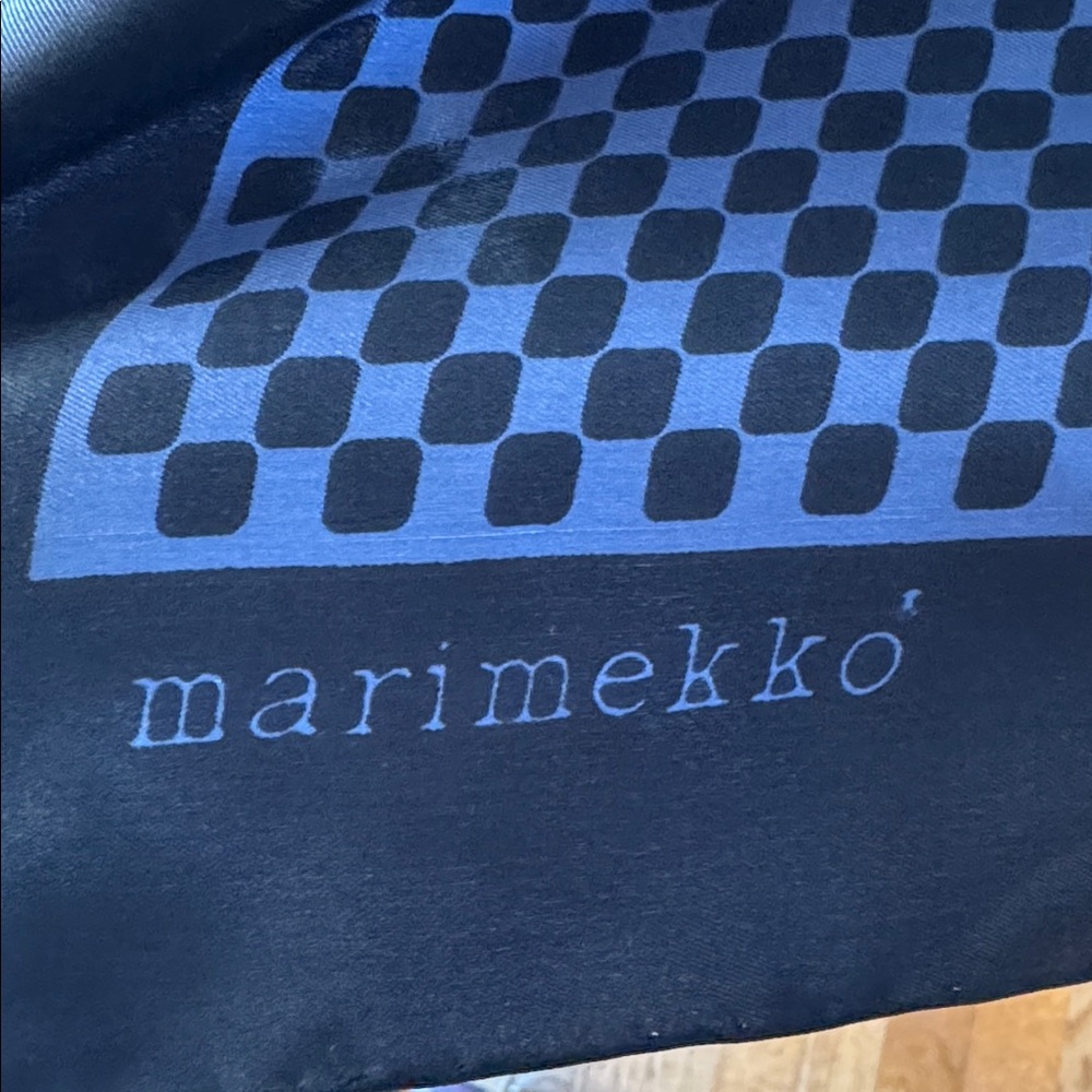 Marimekko silk scarf